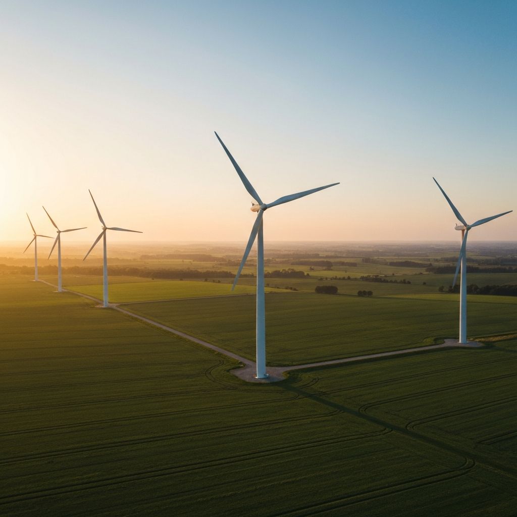 Energia renovable - turbinas eolicas